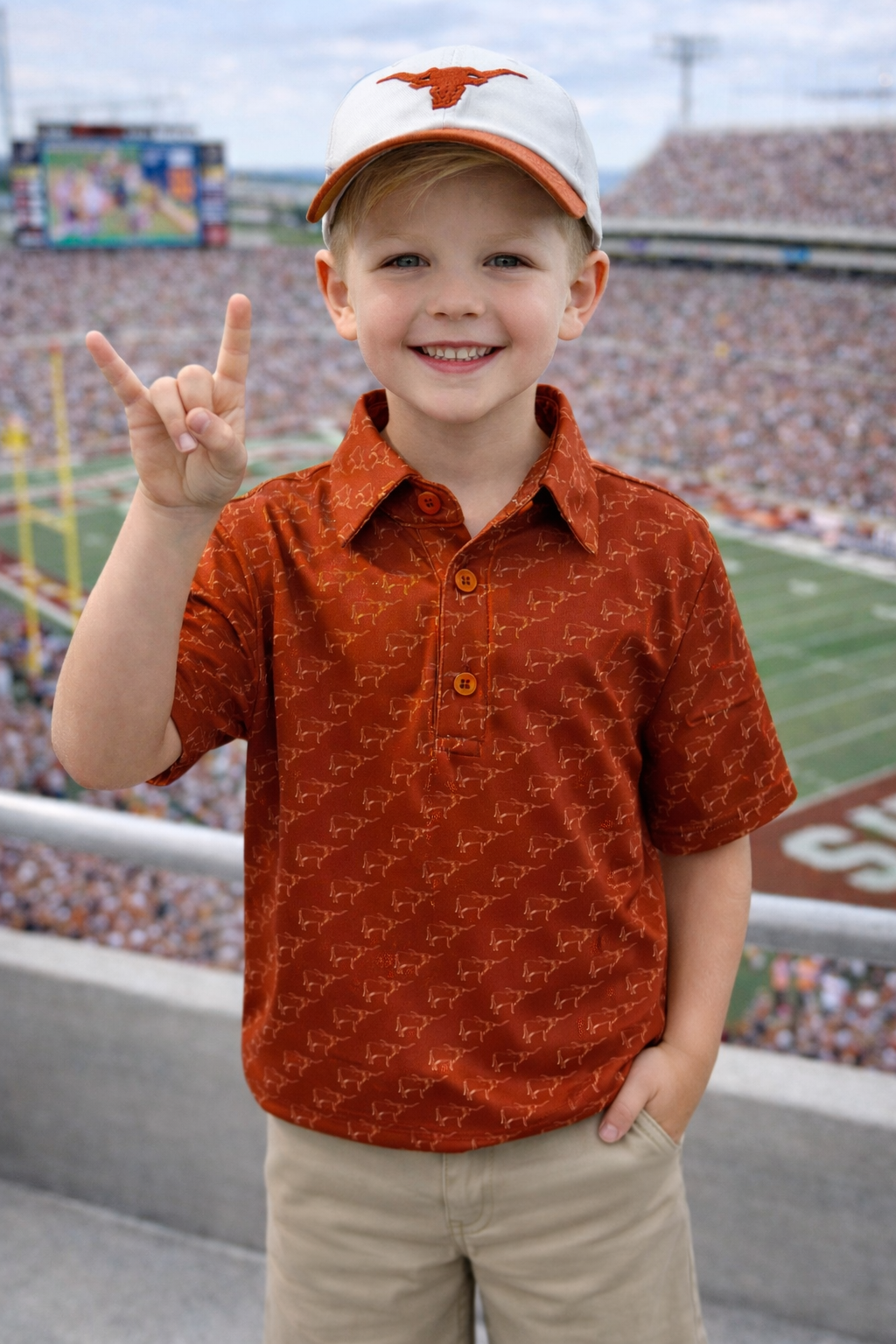 Longhorn Performance Polo Shirt