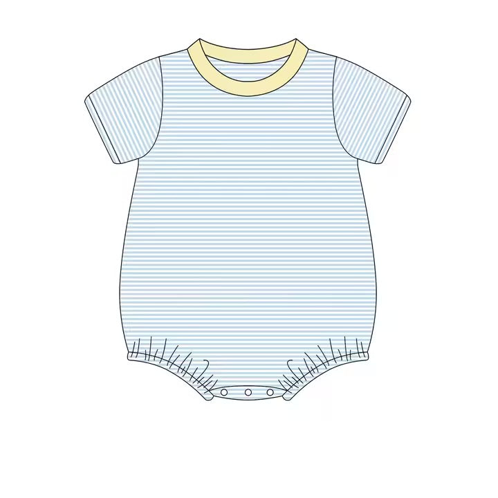 Yellow and Blue Stripe